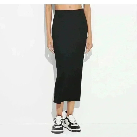 Women’s Wild Fable Embellished Maxi Skirt Black XL - Picture 2 of 5